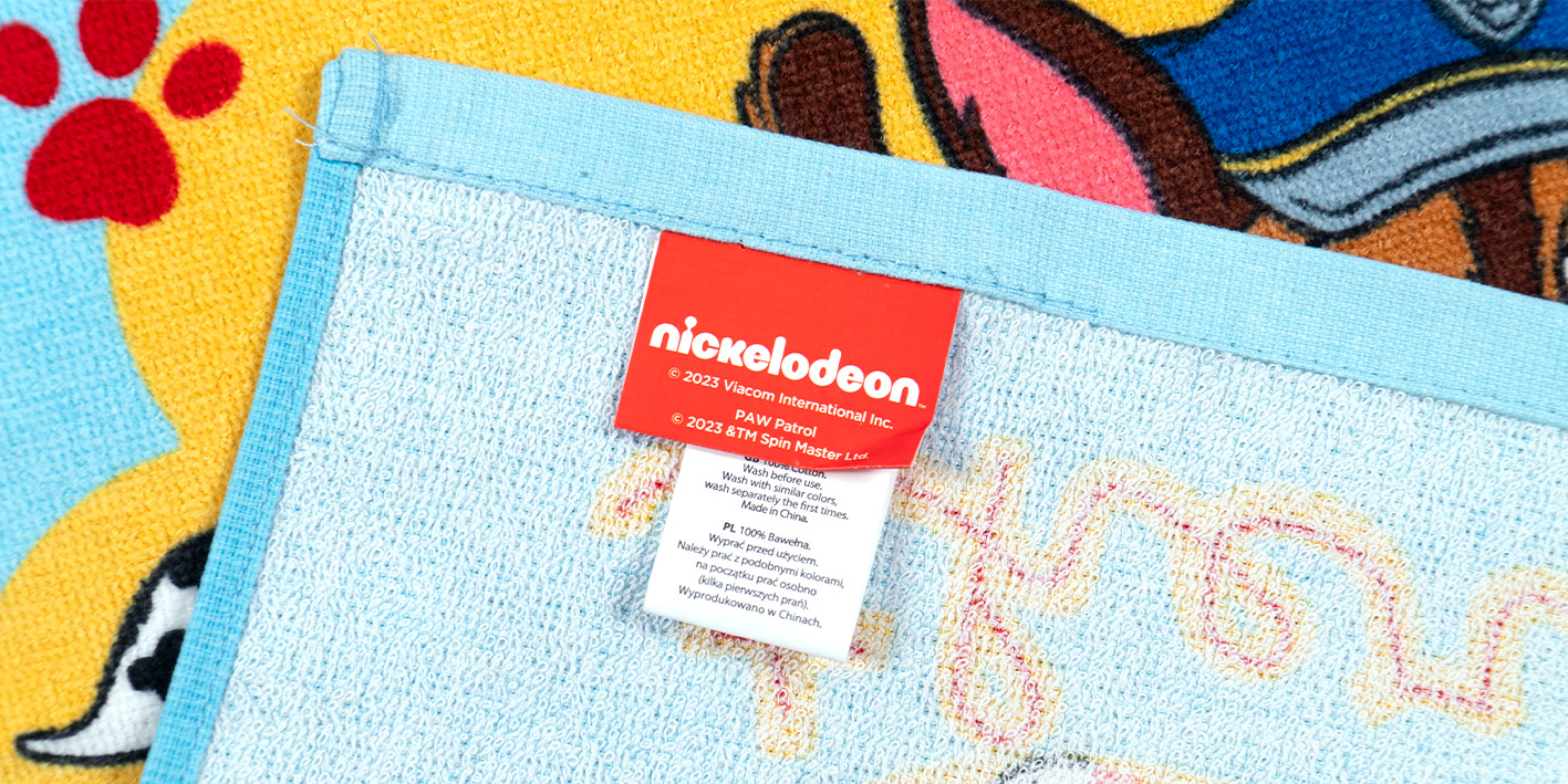 Ręcznik 30x50 cm psi patrol hi there 5904302581623 PAW234001-R35